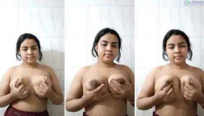 Bigbooby Bengali Girl Pressing Boobs Fingering Video