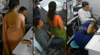 Indian Shop Manager Affair Multiple Wife CCTV Cam Video