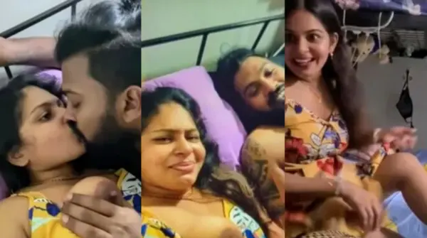 Desi Couple BF Licking her Boobs GF Sex Uncut Video