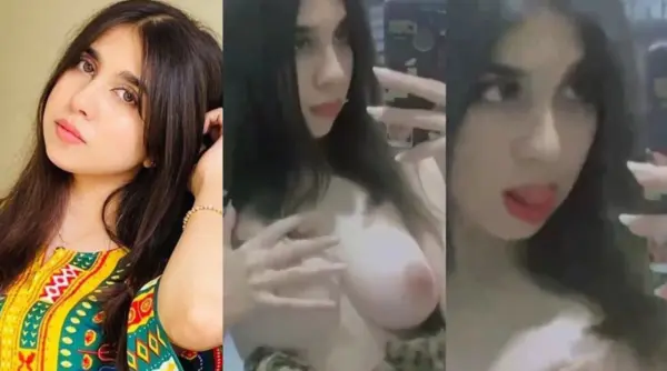 Desi Girl Flashing her Tits Naked Video